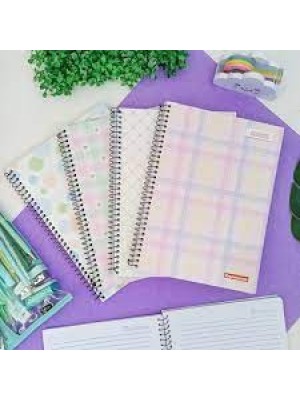 CADERNO UNIVERSITARIO 160FLS CD CHARM 10X1 UN.
