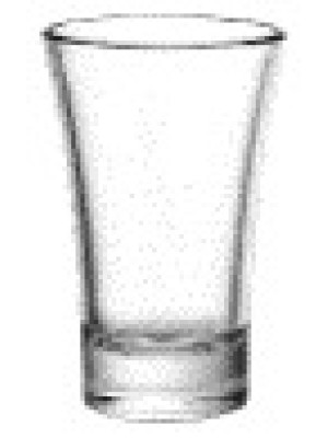 COPO DE VIDRO 70ML UN. GM GOLD