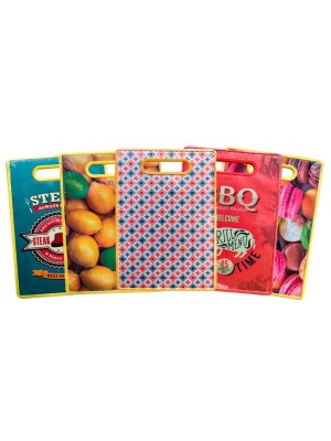 TABUA DE CORTE PLASTICA RETA 37X23X1.2CM UN. GM GOLD