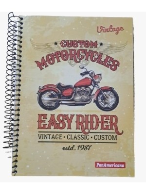 CADERNO UNIVERSITARIO 160FLS CD VINTAGE 10X1 UN.