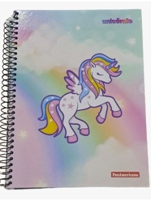 CADERNO UNIVERSITARIO 200FLS CD UNICORNIO 10X1 UN.