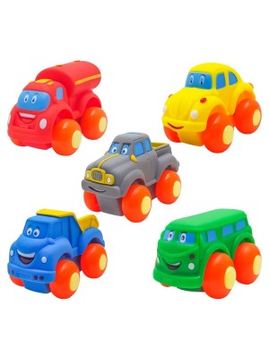 Brinquedo Soft Cars Carrinhos Mordedor Para Bebe
