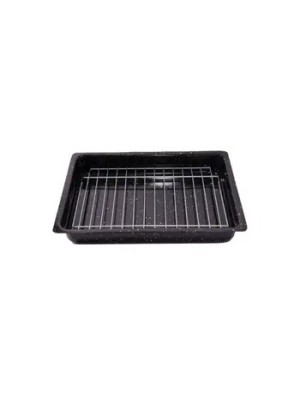 FORMA RETANGULAR ESMALTADA C/ GRILL UN. METALSILVA