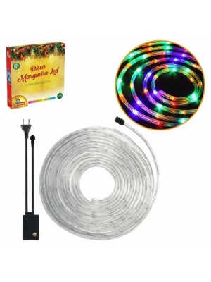 PISCA MANGUEIRA LED 220V 10M COLOR UN. ZEIN