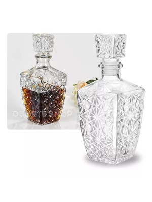 LICOREIRA DE VIDRO TRANSPARENTE UN. TOP IMPORTADORA