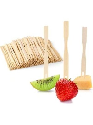 GARFINHO PARA PETISCOS DE BAMBU PACOTE COM 80 PEÇAS UN. FU XING