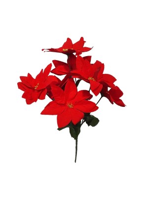 FLOR PERMANENTE DE NATAL 31CM UN. MULTIART