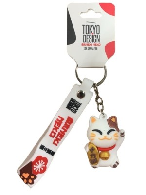 CHAVEIRO MANEKI NEKO GATINHO UN. MULTIART