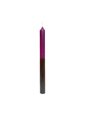 VELA N 1 ROXA-PRETA 8PCS 12G UN. VELAS MAX