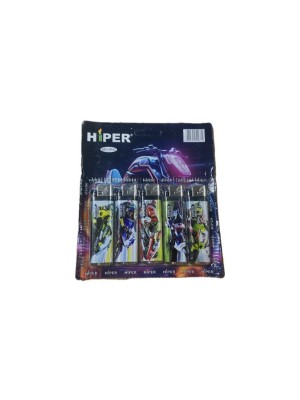 ISQUEIRO CARTELA AUTOMATICO C/5 UN HIPER MFP.X