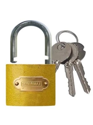 CADEADO 50MM UNITARIO SAFARIMAX UN. MFP.X