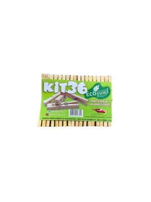 PRENDEDOR DE MADEIRA C/36PCS