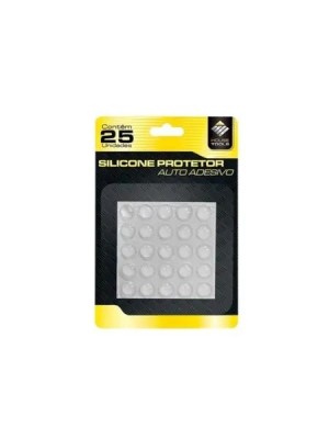 PROTETOR EM SILICONE 0.8 CM 25PCS UN.