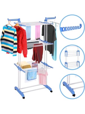 ORGANIZADOR VARAL TRIPLO DOBRAVEL 126X64X170CM UN.