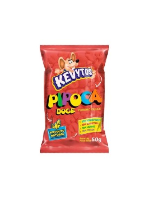 PIPOCA DOCE 50G UN. KEVYTOS