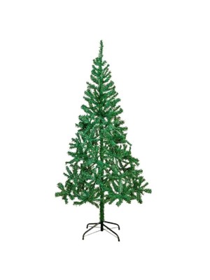ARVORE DE NATAL LUXO 240CM VERDE 1350 GALHOS UN. TOP IMPORTADORA