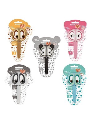 TESOURA ESCOLAR SUBCAIXA C/24PCS PETS UND.