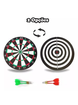 JOGO DE DARDOS 29CM C/5 PCS UN.