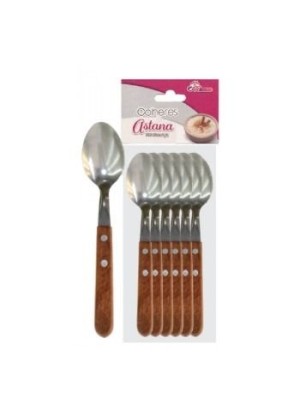 JOGO DE COLHERES ASTANA C/06 PCS UN. INGA