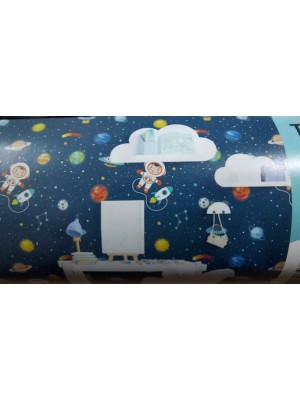 PAPEL DECORATIVO AUTOADESIVO 45CM X 5M UN. MULTIART