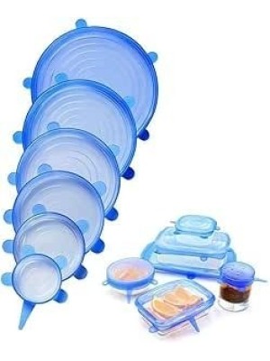 KIT 6 TAMPAS DE SILICONE UN.