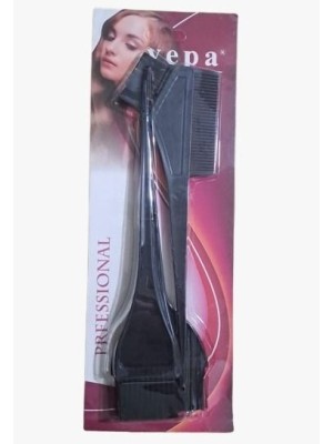 PINCEIS DE PLASTICO PARA APLICAR COSMETICOS KIT C/3PCS 22CM UN.