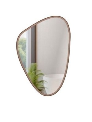 ESPELHO 40X60CM DE PLASTICO DECORATIVO UN.