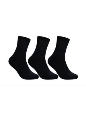 MEIA CANO MÉDIO ESPORT. ADULTO 3PARES 39-43 UN.