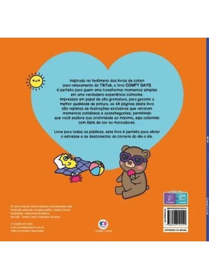 LIVRO PARA COLORIR COMFY DAYS UN.