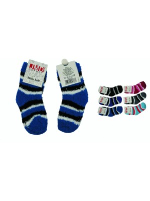 MEIA SOFT PELUCIA UNISSEX DE POLIESTER TAM 7-13 UN.