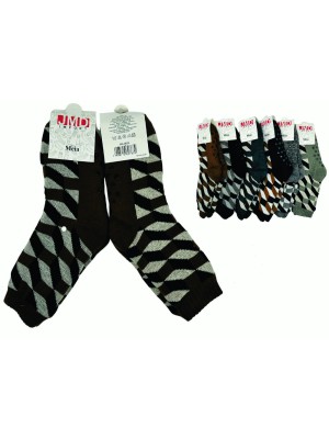 MEIA MASCULINA DE POLIESTER 40-45 UN.