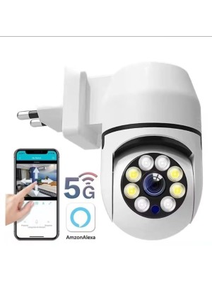 Câmera de Segurança JT-8178 HD com Visão Noturna e Detecção de Movimento