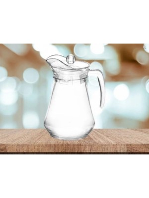 JARRA DE VIDRO C/ TAMPA 1.2L UN.