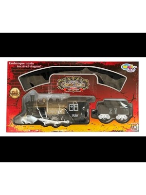 Trenzinho Ferrorama Grande A Pilha Anda Nos Trilhos