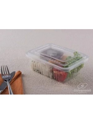 Pote Descartável 400ML Freezer Microondas Marmita