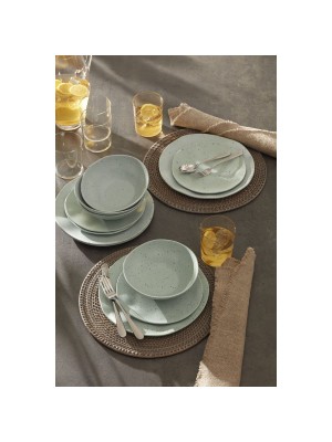 Bowl de Cerâmica Bristol Verde 20cm Fundo