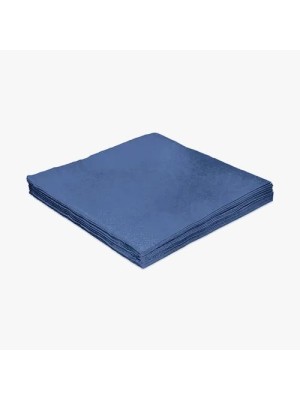 Guardanapo Descartavel 20x22cm com 50 unidades Azul Escuro