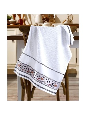 Pano de Copa Jacquard Vaquinha 70x50cm Felpudo