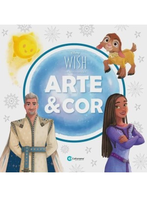 Livro para Colorir Wish Arte e Cor Desenhos e Historia Infantil