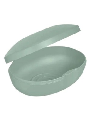Porta Sabonete De Barra Saboneteira Plástica Atoxica Soft Verde Menta