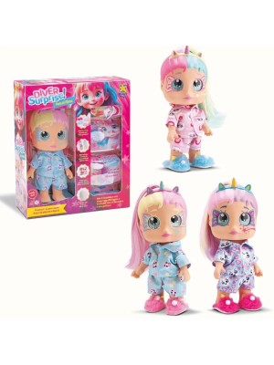 Boneca Diver Surprise  Festa do Pijama com Mamadeira Pàntufa