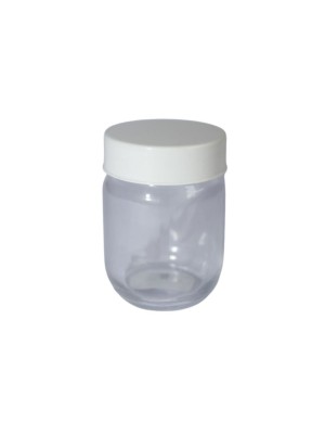 Pote de Vidro Clean 120ml para Condimentos com Tampa