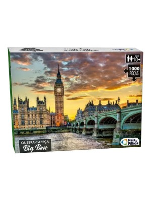 Quebra-Cabeça Ludico Big Ben 1000 Peças 