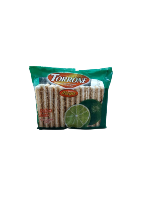 Torrone Waffer Sabor Limao 150g – Doce Crocante Tropical