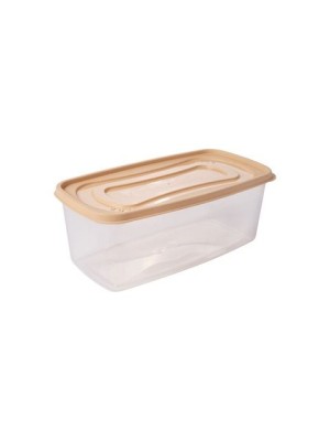 Pote 3L Linha Clic Retangular 3L Bege