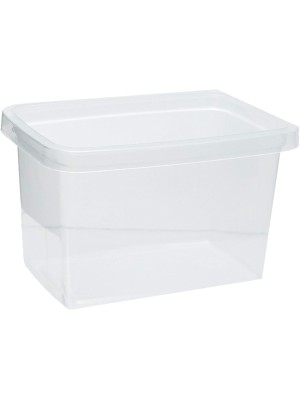 Pote Plasútil Linha Clic Retangular 430 ml