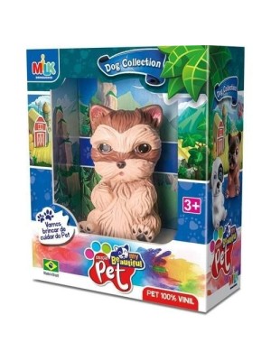 Coleção My Beautiful Pet Dog Collection 10cm Brinquedo Infantil Miniatura Cachorrinhos Sortidos para Crianças e Colecionadores