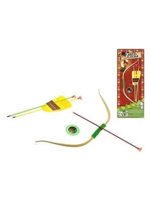 Cartela Arco e Flecha Infantil com Ventosas Brinquedo de Tiro ao Alvo Seguro e Divertido