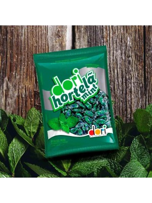 Bala Hortelã Mint 100g Embaladas Individualmente Doces Refrescantes Sabor Hortelã para Consumo Diário, Festa e Revenda