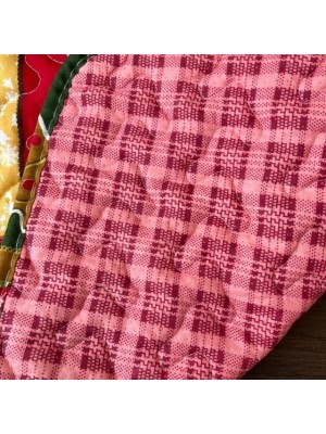 Tapete de Poliéster de Natal 80x50cm Estampado Decorativo Fácil de Lavar Ideal para Entrada, Sala, Cozinha, Quarto e Árvore de Natal